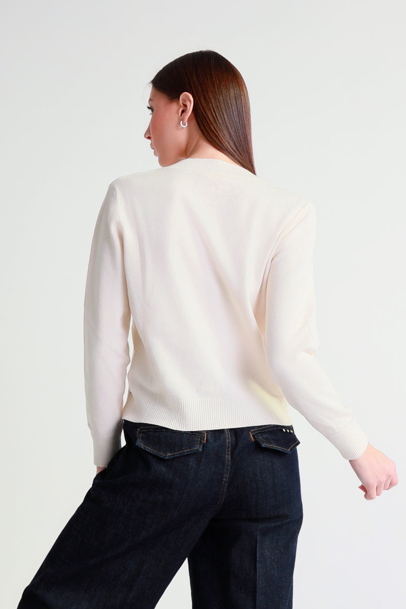 Maglia con scollo a V