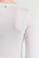 Lightweight jersey V-neck T-shirt