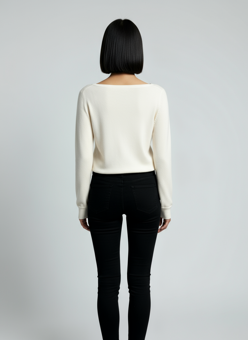 Maglia Girocollo in Maglia Leggera