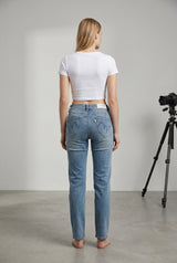 Jeans Donna Skinny Fit – Denim Chiaro Lavaggio Soft