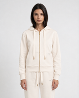 Felpa con cappuccio full zip