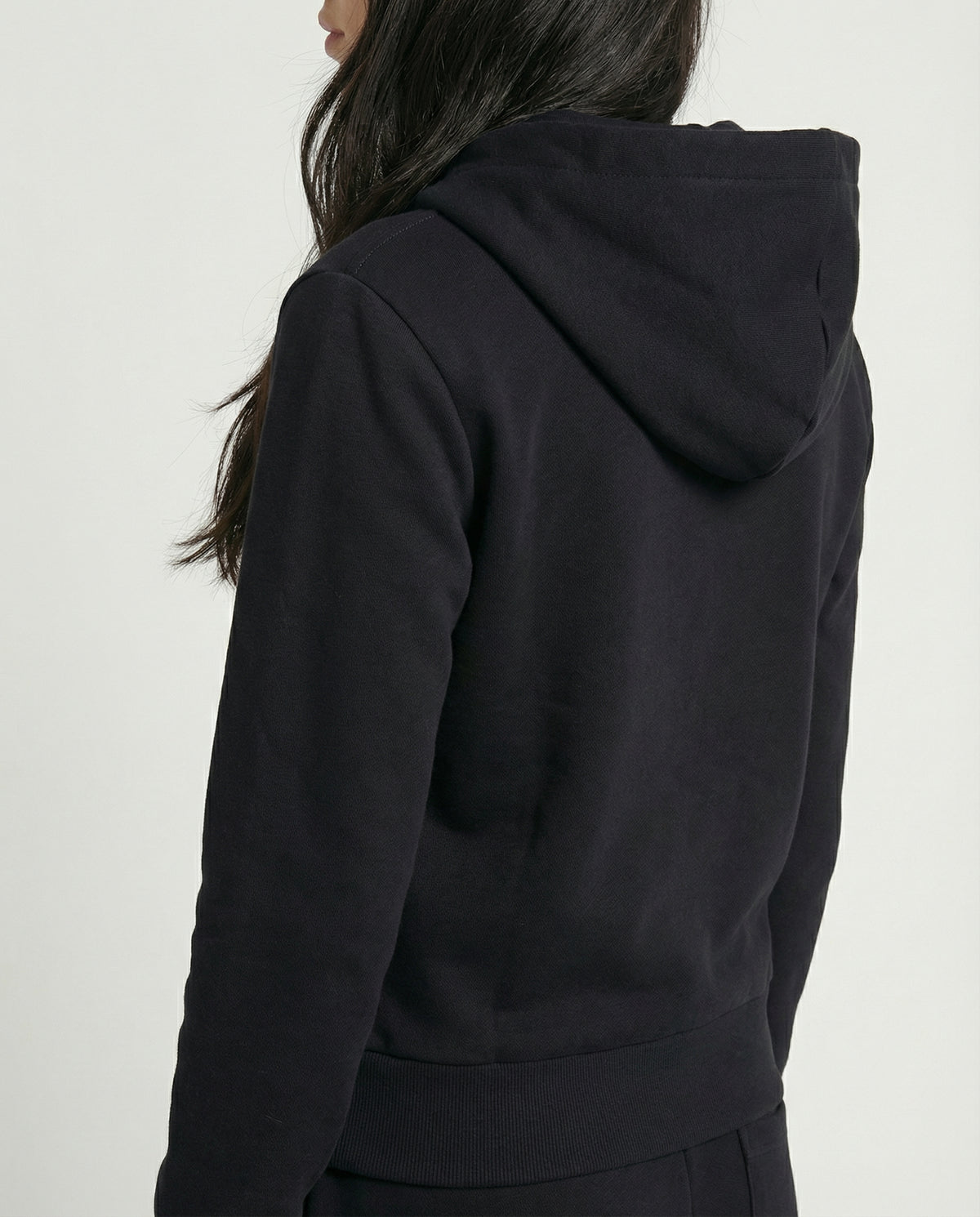 Felpa con cappuccio full zip
