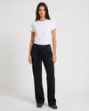Pantaloni jogging a gamba dritta