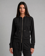 Felpa con cappuccio full zip