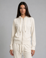 Felpa con cappuccio full zip