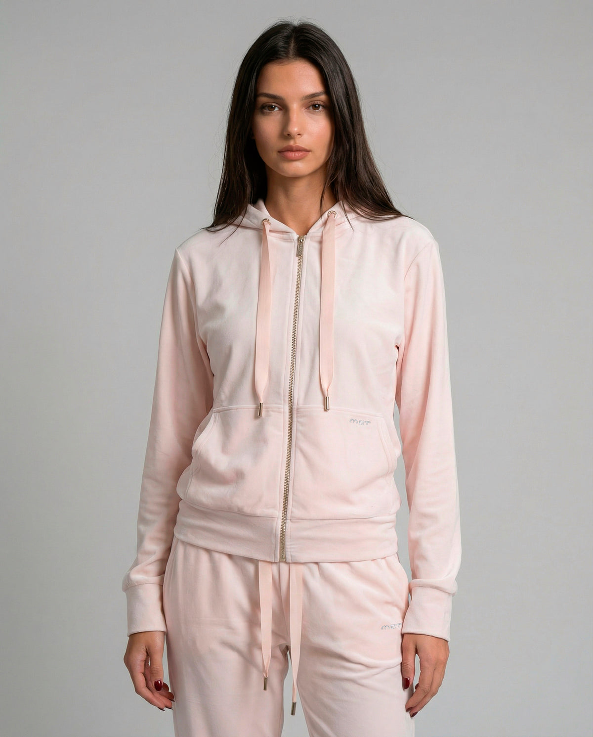 Felpa con cappuccio full zip