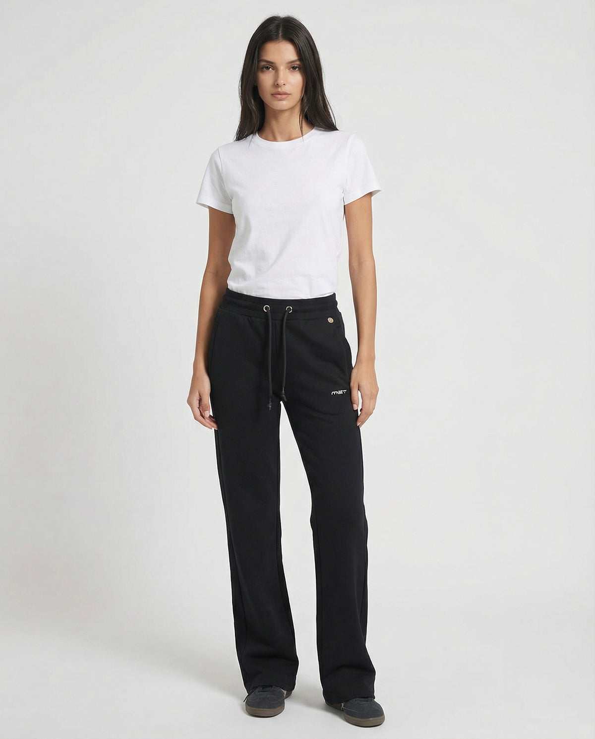 Pantaloni in felpa wide leg
