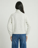 Pullover collo alto