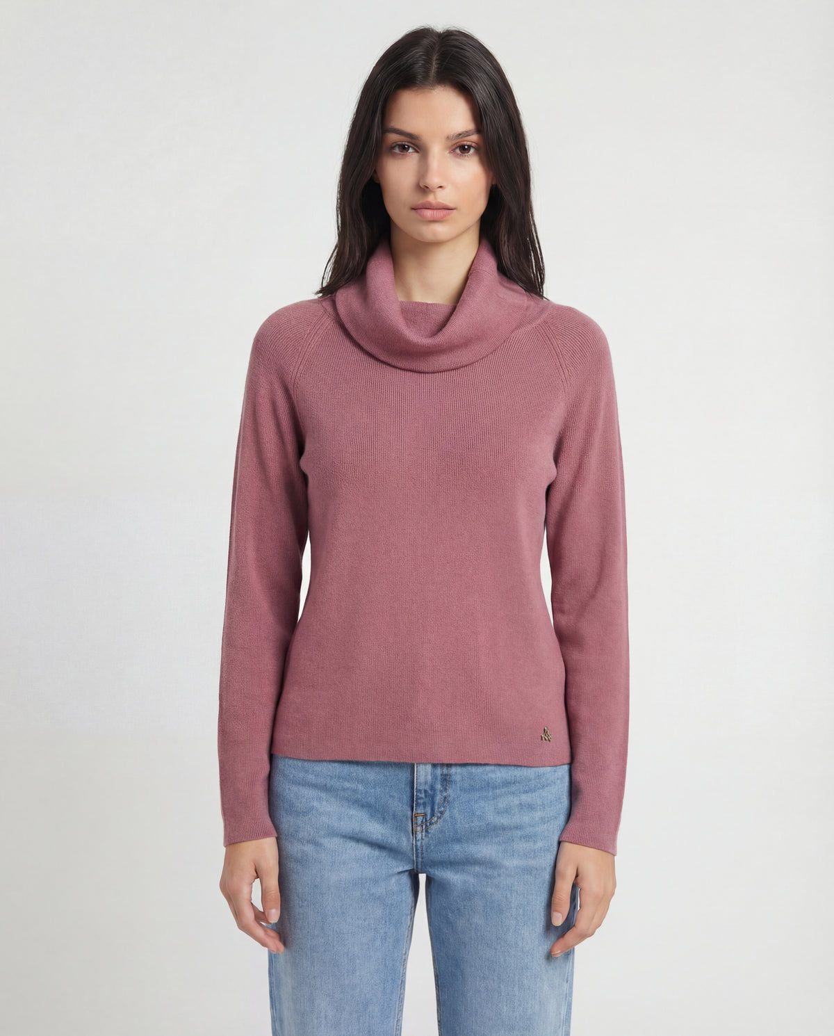 Maglia con collo ad anello
