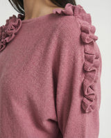 Maglia con volant