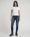 Jeans skinny destroyed