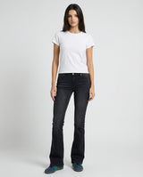 Jeans slim bootcut neri
