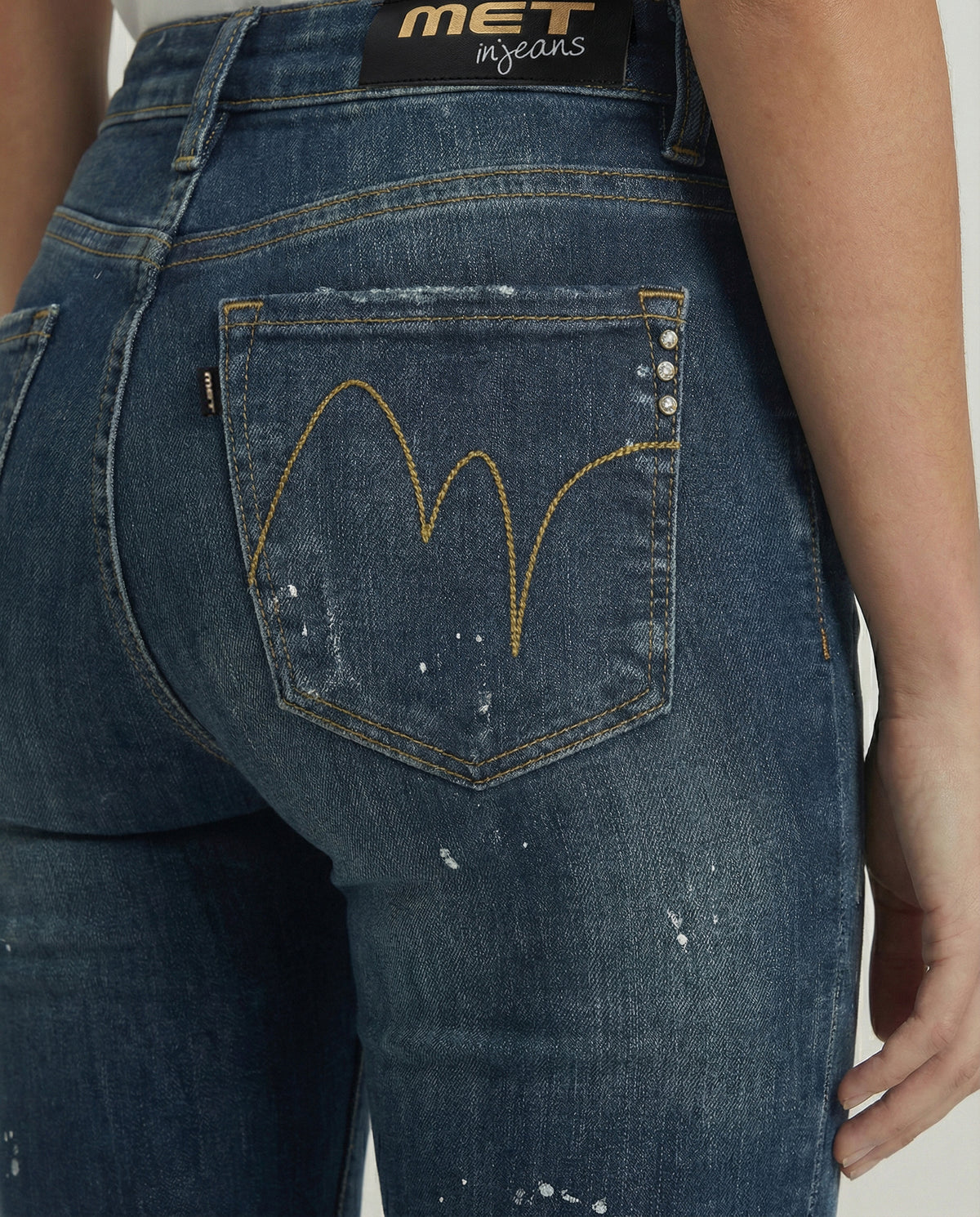 Jeans skinny destroyed