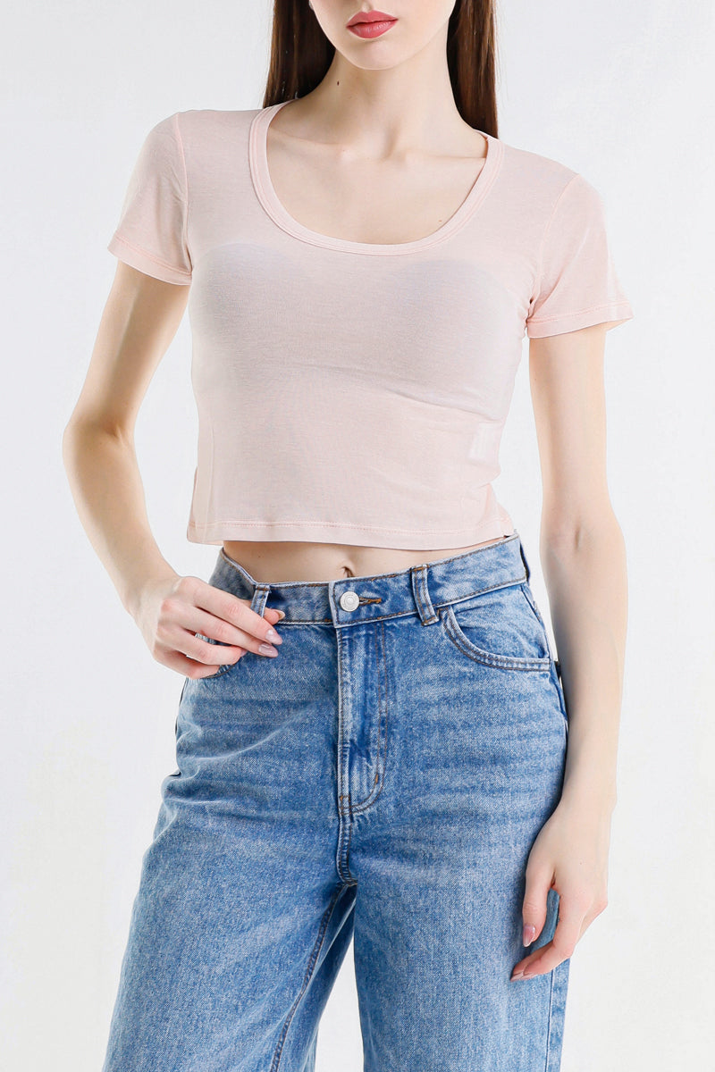 T-SHIRT SCOLLO MADONNA