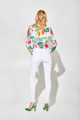 Pantaloni Bull Skinny a Vita Regolare