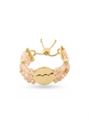BRACCIALE IN PIETRA ROSA