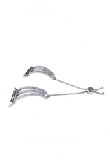 CINTURINO SILVER CRYSTAL PER APPLE WATCH