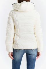 Giacca Imbottita Donna con Cappuccio - Modello Corto