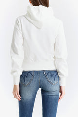 Hooded Sweatshirt with Raised Logo