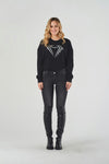 Regular Rise Grey Skinny Jeans