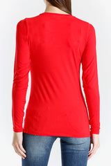 T-shirt Basic with Rhinestone Met Logo