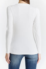 Iconic T-shirt with Rhinestones