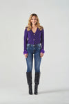 Blue Regular Waist Straight Leg Jeans