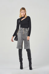 Top With Cut-Out Detail