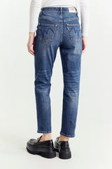Mom Jeans Blue Regular Waist