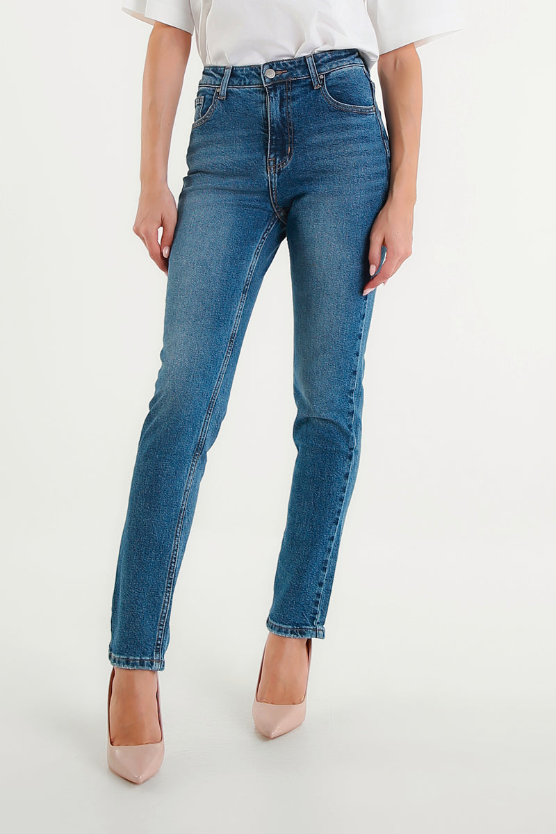 Jeans Candice a Gamba Dritta Vita Alta