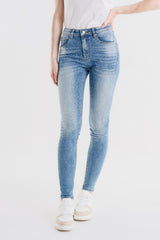 PANTALONE SKINNY CON STRASS