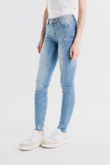 PANTALONE SUPER SKINNY CON STRASS
