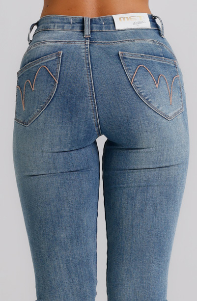Jeans Donna Skinny Fit – Denim Chiaro Lavaggio Soft