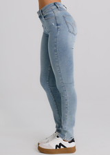 Jeans Donna Straight Fit – Denim Chiaro Lavaggio Soft