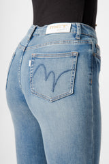 Jeans Donna Bootcut – Denim Chiaro Lavaggio Naturale